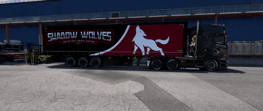 Scania von ShadowWolves mit passendem Trailer